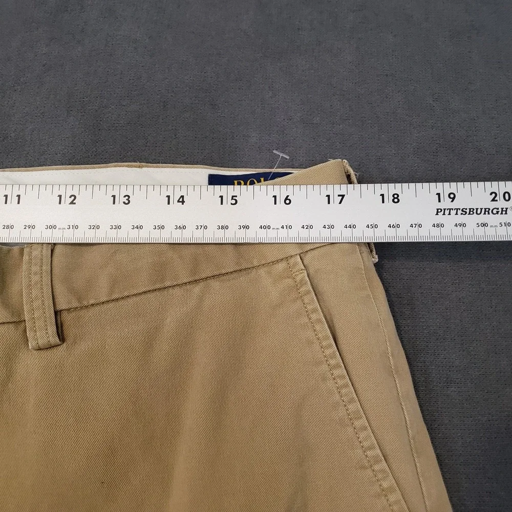 Polo Ralph Lauren Pants Mens Size‎ 35/32 Classic Khaki Beige
